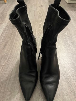 Botas piel Massimo Dutti Talla 39
