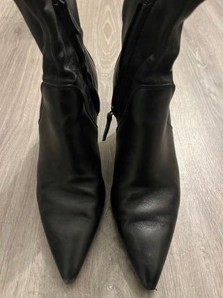 Botas piel Massimo Dutti Talla 39