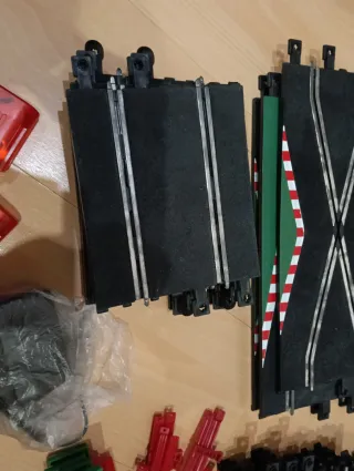 Pack pistas Slot / Scalextric + coche Porsche 959