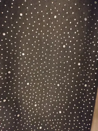 Jeans neri con strass tg. XL