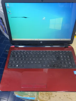 Portátil HP Rojo