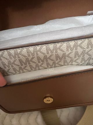 Bolso Michael Kors Beige y Marrón