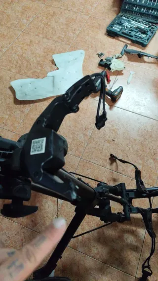 Carrito de golf plegable