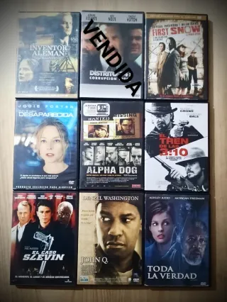 🇪🇦3€/DVD MÁS EN MI PERFIL HAZ LOTE PELICULAS DVD