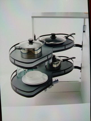 Baldas para mueble rinconera de cocina