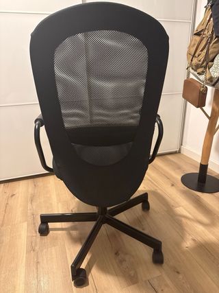 Silla de oficina Ikea Flintan Negra