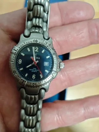 Reloj Festina Mujer Titanio Negro/Plata