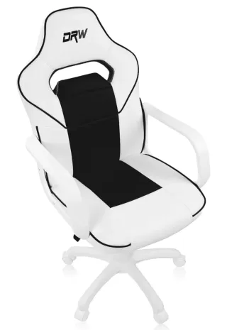 Silla Gamer Duehome Blanca y Negra