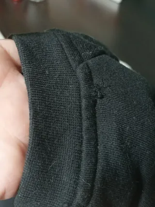 Sudadera Puma Negra y Blanca Talla XS