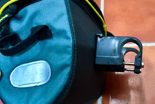 Bolsa manillar Btwin negra