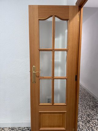 6 puertas de interior de madera maciza