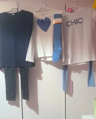 Lote Ropa Niña Talla 10-12 años. Conjuntos Nuevos