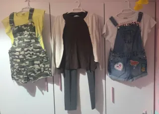 Lote Ropa Niña Talla 10-12 años. Conjuntos Nuevos