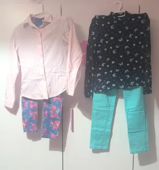 Lote Ropa Niña Talla 10-12 años. Conjuntos Nuevos