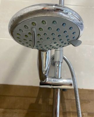 Juego de ducha cromado