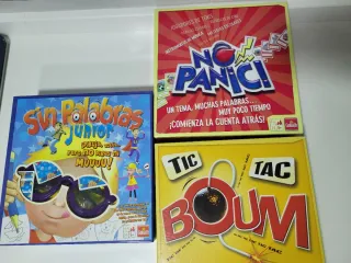 Lote 3 Juegos de Mesa Infantiles