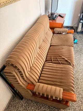 Sofá 3 plazas y 2 sillones individuales