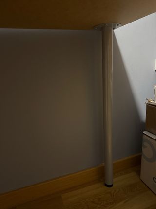 Mesa de escritorio Ikea blanca