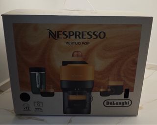 Cafetera Nespresso Vertuo Pop Negra