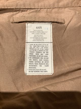 Mono de vuelo U.S. Marines original