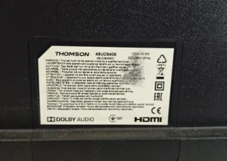 TV Thomson 49" 49UC6406