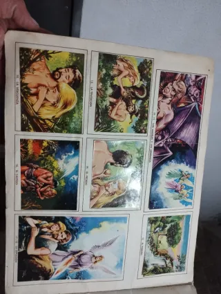 Libro de cromos del antiguo testamento