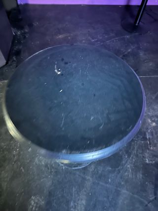 8 Tavoli da bar rotondi 60x60 con base in metallo