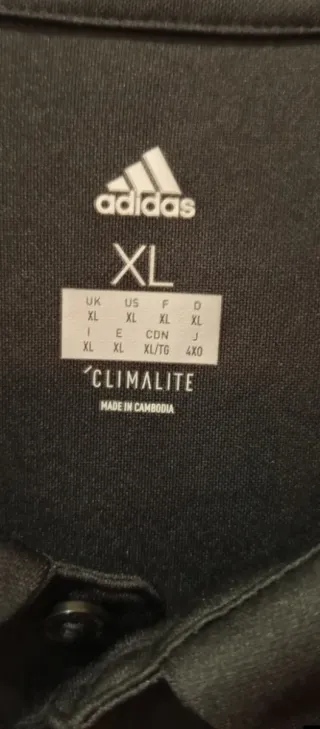 POLO PASEO REAL MADRID ADIDAS 17-18 - TALLA XL