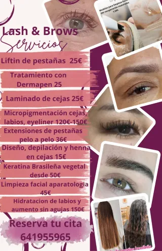 Servicios de Belleza Lash & Brows