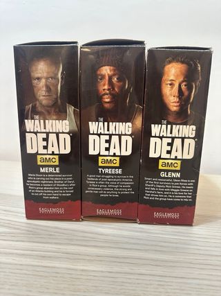 Lote 3 Figuras Eaglemoss The Walking Dead