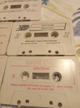 Lote 5 juegos Spectrum: SEGA MIX, Arkanoid, Chase