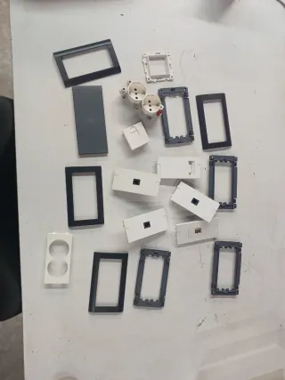 Componentes modulares para electricidad