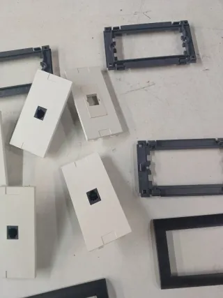 Componentes modulares para electricidad