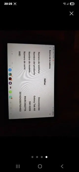 Tablet Samsung.UrGE POR TRASLADO.