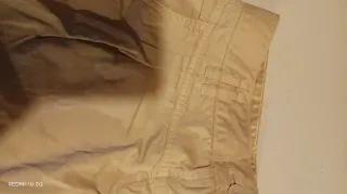 Calções Massimo Dutti bege