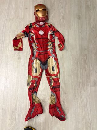 Disfraz Iron Man 105cm largo 60cm tiro 33cm ancho