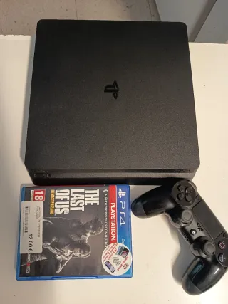 PS4 Slim Nera + The Last of Us Remastered