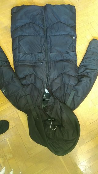 Abrigo negro mujer Talla M/L