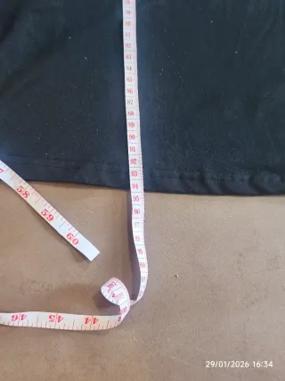 Vestido negro con corazones