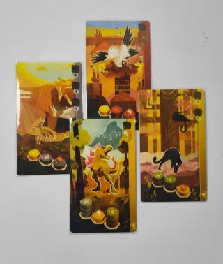 HARMONIES Carta Promo Dinosaurio + Tokens Dorados
