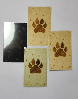 HARMONIES Carta Promo Dinosaurio + Tokens Dorados