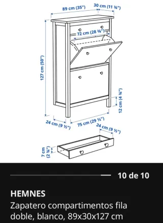 Zapatero Hemnes