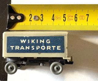 Remolque para camiones WIKING escala H0 modelismo