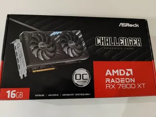 ASRock RX 7800 XT Challenger OC 16GB