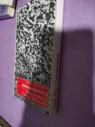 2 Libro Correspondencia Hermann Hesse y Thomas Man