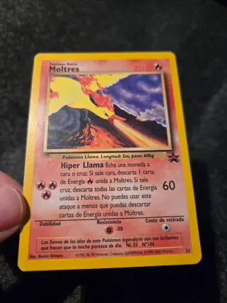 Cartas Pokémon Moltres, Articuno, Zapdos Retro 98