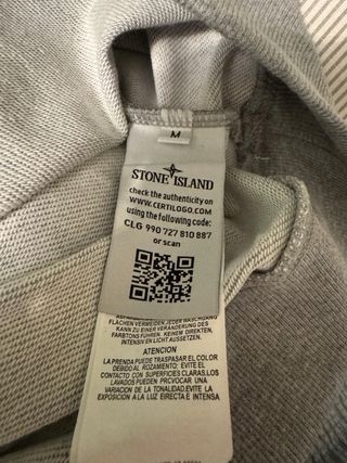 Sweatshirt Stone Island Cinza