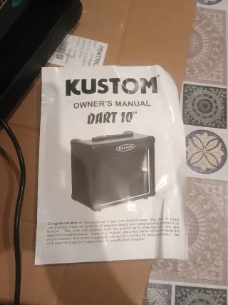 Amplificador Kustom Dart 10 Negro
