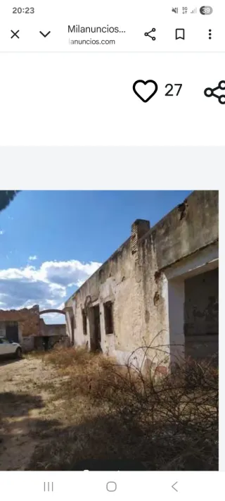 SE VENDE TERRENO EN GUADASUAR.