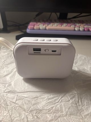 Altavoz Bluetooth Blanco